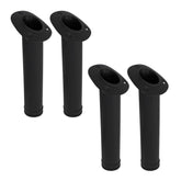MARINE CITY flush mount rod holder 30deg front view for easy access on boats.