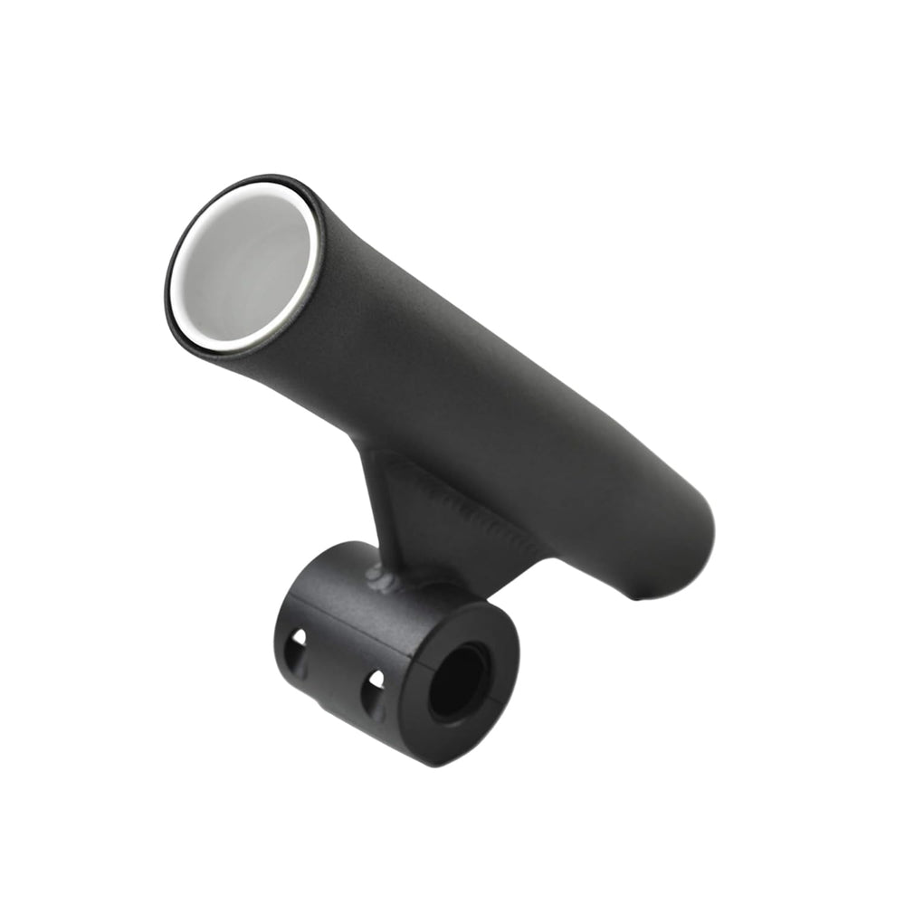MARINE CITY black aluminum rod holder with adjustable angle for marine decks