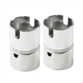 MARINE CITY swivel rod holder in 316 stainless, corrosion-resistant deck performance.