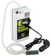 Marine Metal B-17 2-Way Hush Bubbles Live Bait Aerator with water-resistant case and mounting clip
