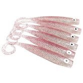 Marker 54 Trout Ticklr front view shows lifelike sand eel profile for redfish and snook