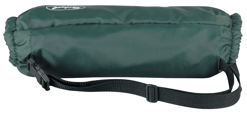 Markwort hand warmer in dark green with soft fleece lining for warmth
