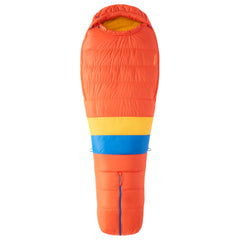 Marmot Always Summer long sleeping bag shell close-up showing durable recycled fabric
