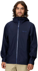 Marmot Minimalist Pertex Jacket hood view shows adjustable coverage for sudden downpours.