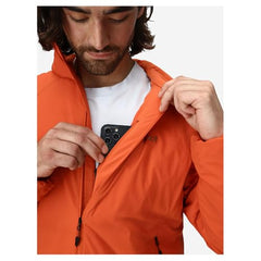 Marmot Minimalist Pertex Jacket Nori side profile highlighting streamlined silhouette