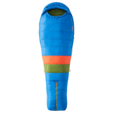 Marmot Sawtooth sleeping bag hood detail shows added warmth for cold nights