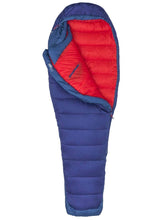 Marmot Women's Trestles Elite Eco 20° sleeping bag front view showing warmth and packability for cool nights