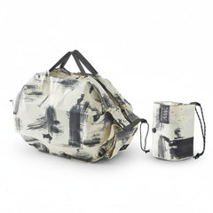 MARNA S503HW Shupatto cold bag folds instantly for compact storage at home or in a car.
