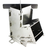 Marsh Kettles flat-pack mini stove, compact and perfect for easy camping meals.
