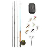 Martin Blue Chip 56R rod and aluminum reel assembled for confident casting.
