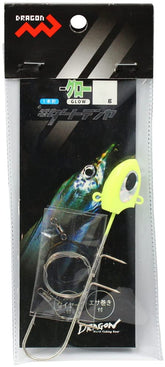 MARUSHINGYOGU Dragon Tachiuo Dart Tenya W-Glow M 0.7 oz in red gold for accurate casting.