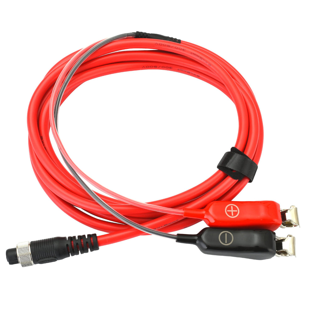 MARVELURE 10ft power cord cable for Daiwa Tanacom and Seaborg reels in red