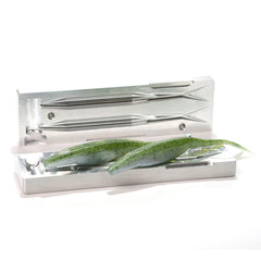 Smart air vents and cavity fill demonstration on lure mold