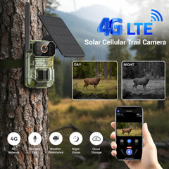 MaskFold 4G LTE camera side angle highlights rugged, weatherproof housing for outdoor use.