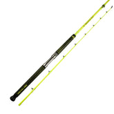 MASTER LOGIC 8ft glow-catfish-rod-blank shows night visibility for casting