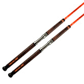 MASTER LOGIC catfish rod 7ft glow-dark improves nighttime strike visibility and control.