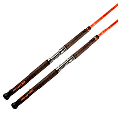 MASTER LOGIC catfish rod 7ft glow-dark improves nighttime strike visibility and control.
