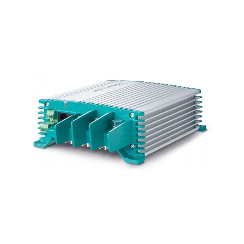 Mastervolt Mac Plus 12/12-50 with CZone in black, enhancing marine electrical control.