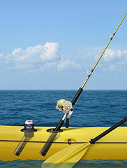 Mate Series drain feature closeup, white round-top holder for durable marine use