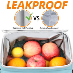 MATEIN Backpack Cooler leakproof liner prevents leaks during transport and outdoor trips