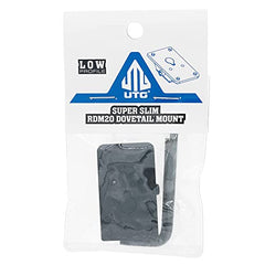 Matte black anodized finish on UTG RDM20