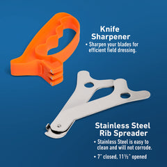 Maxam Field Dressing Kit caping knife for detailed skin work