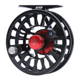 Maxcatch Avid Series reel with CNC aluminum body ensures durable freshwater performance.