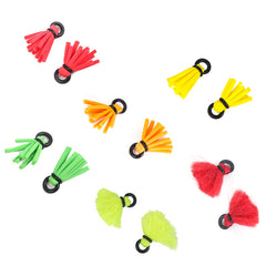 Maxcatch Strike Indicators Kit 12 piece set with yarn and foam indicators - colorful
