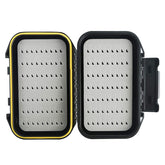 Front view of Maxcatch waterproof fly box