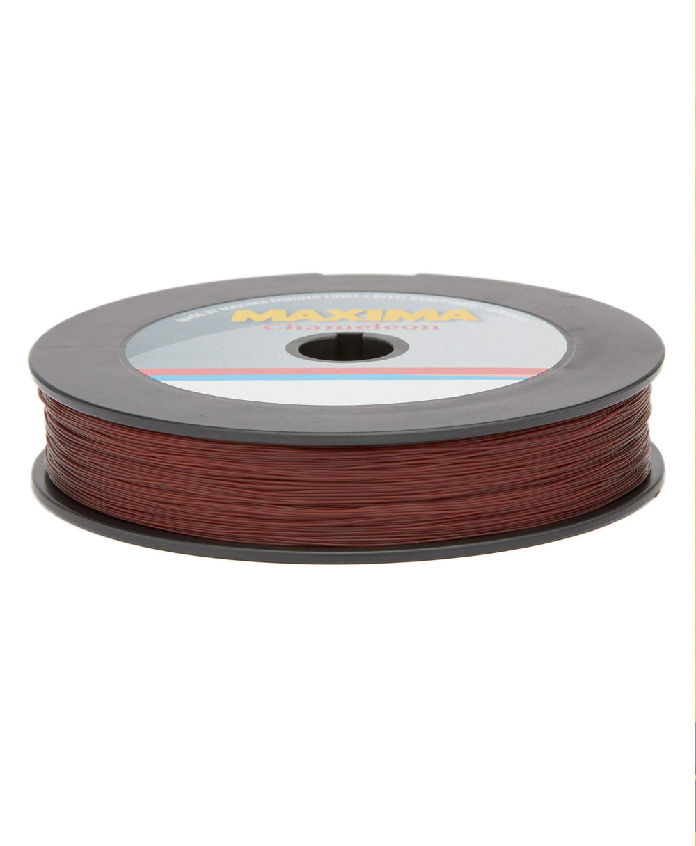 Maxima One Shot Spool Chameleon 40lb 250yd line highlights stealth and abrasion resistance
