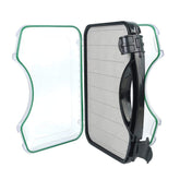 M MAXIMUMCATCH boat box for streamers waterproof protects flies on saltwater trips.