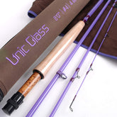Maximumcatch fiberglass rod 3wt casting-action shows precise distance casting