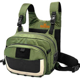 MAXITHAN Whitewater chest pack front pocket magnet for quick fly box access on the water