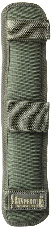 Maxpedition 2-Inch Shoulder Pad foliage green outside view boosts comfort on heavy gear straps