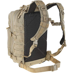 Maxpedition Falcon-III back panel in khaki, 3D breathable support for comfort