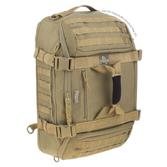 Maxpedition Fliegerduffel top exterior sleeve pocket for quick access