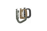 Maxpedition Grimloc 4-pack in OD green side view showing webbing attachment
