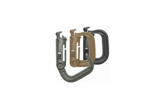 Maxpedition Grimloc 4-pack in OD green side view showing webbing attachment