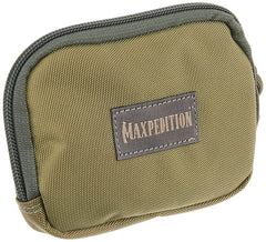 Maxpedition Hook-&-Loop Zipper Pocket Khaki-Foliage front view