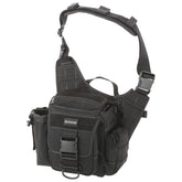 Maxpedition Jumbo Versipack main compartment open for quick access in the field.