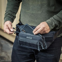 Maxpedition Keystone Versipack back view highlights padded panel for comfortable all-day wear.