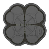 Maxpedition Lucky Shot Clover Patch front view for bold gear personalization