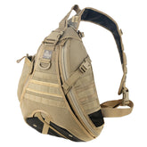 Maxpedition Monsoon Gearslinger main compartment view showing organized storage