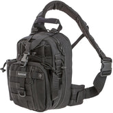 Maxpedition Noatak Gearslinger front view showing organized compartments for quick access