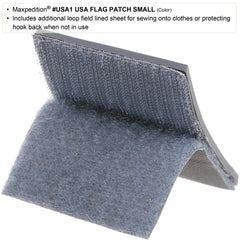 Maxpedition patch includes protective sheet for safe storage when not in use