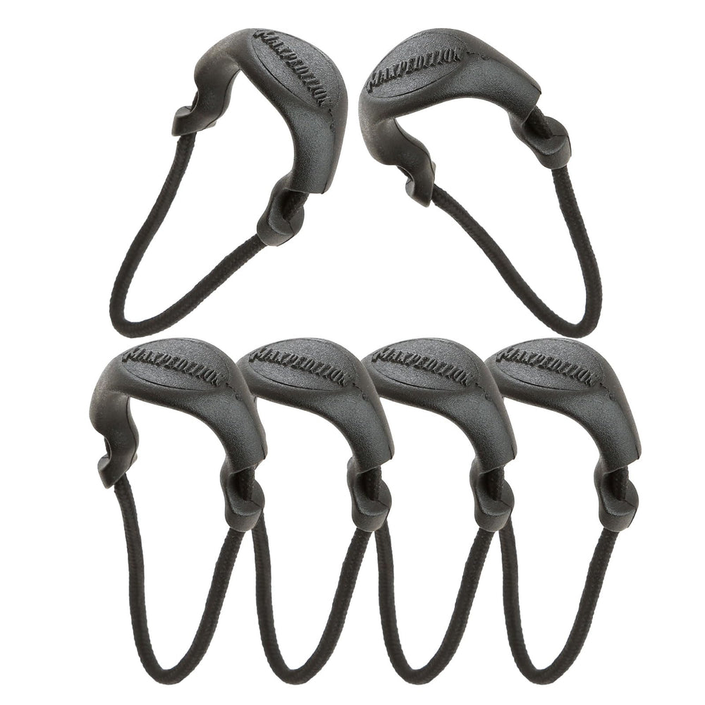 Close-up of MAXPEDITION Positive Grip Zipper Pulls Large Black