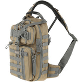 Maxpedition Sitka Gearslinger main compartment with internal organization for efficient storage.