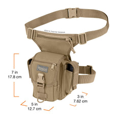 Maxpedition Thermite Versipack side pockets for additional storage
