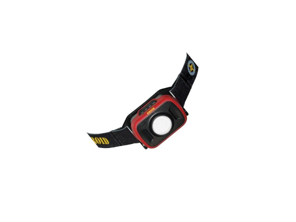 Maxxeon WorkStar 500 Droid headlamp provides hands-free illumination for precision tasks.