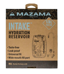 Mazama Intake NXT mid-line quick connect enables fast refills during hikes.